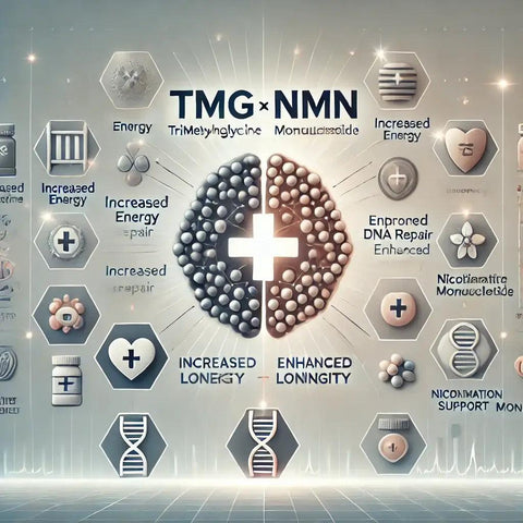 What are the benefits of combining TMG with NMN?
