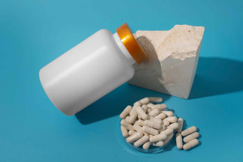 Sample bottle of NMN supplement