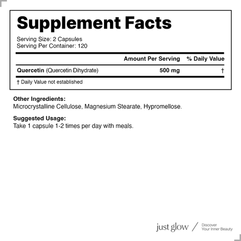槲皮素 500mg