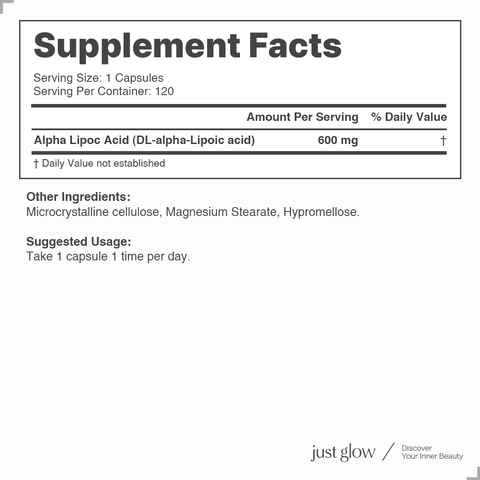 Buy Alpha Lipoic Acid 600mg now!