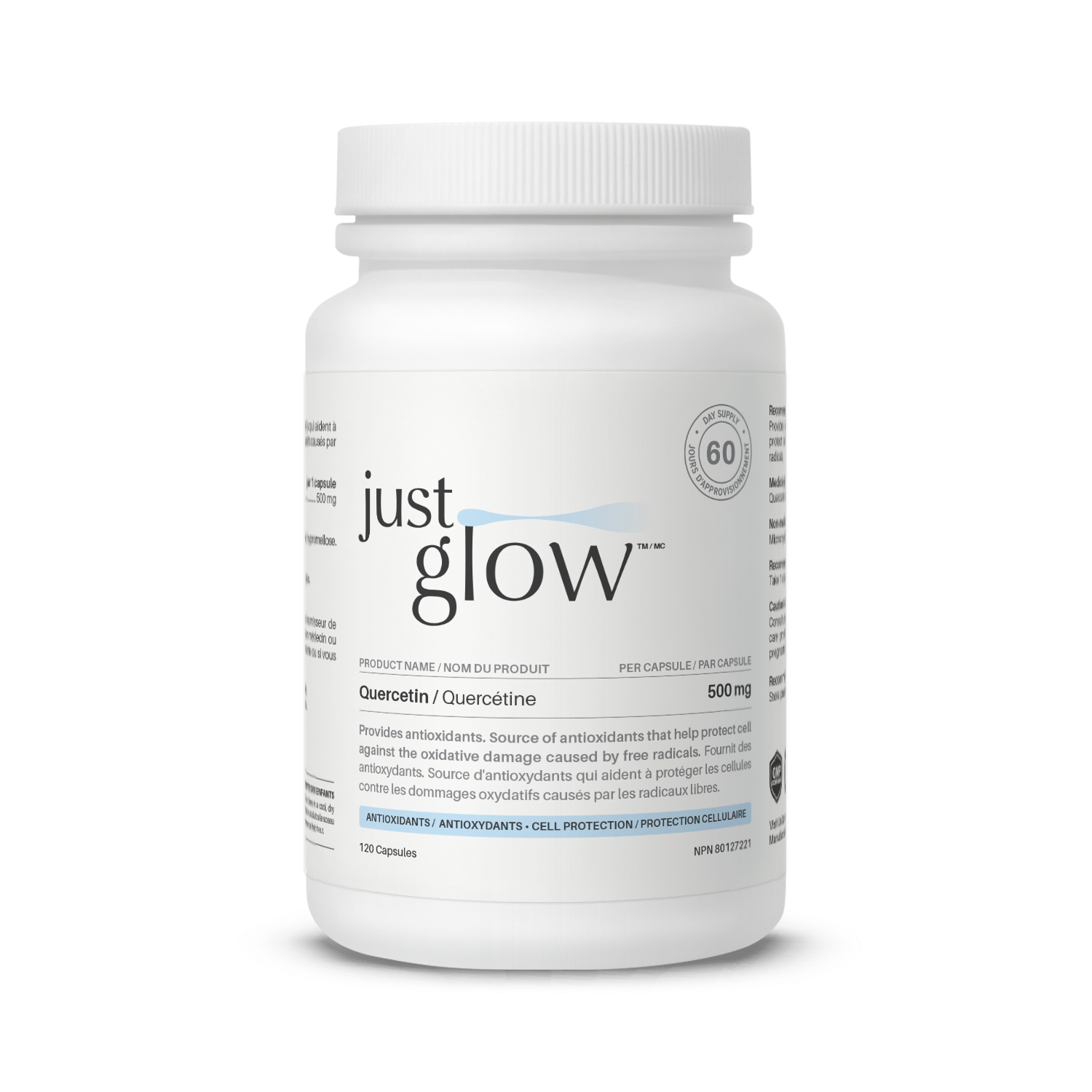 Buy Quercetin 500mg Made in Canada | Just Glow Buy Quercetin 500mg Made in Canada | Just Glow