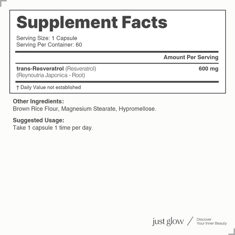 Resveratrol Supplement - 98% Pure Trans Resveratrol in Canada