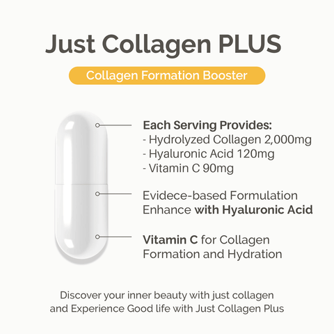 Buy Hydrolyzed Collagen + Vitamin C + Hyaluronic Acid now!