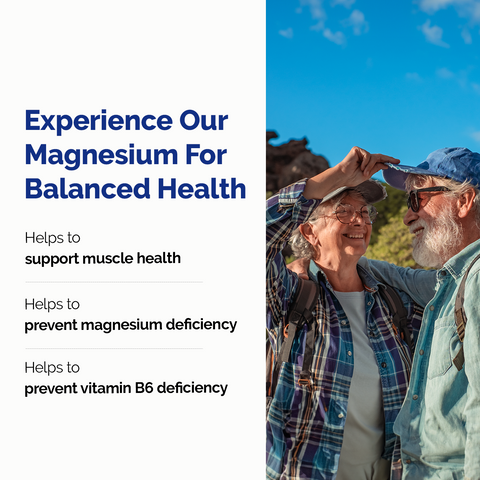 Magnesium + Vitamin B6