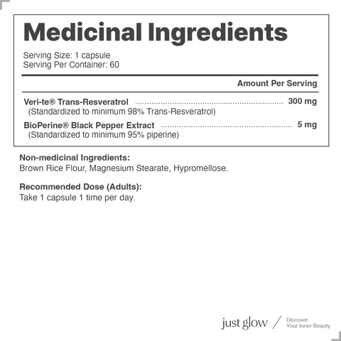 Advanced Trans-Resveratrol with BioPerine®