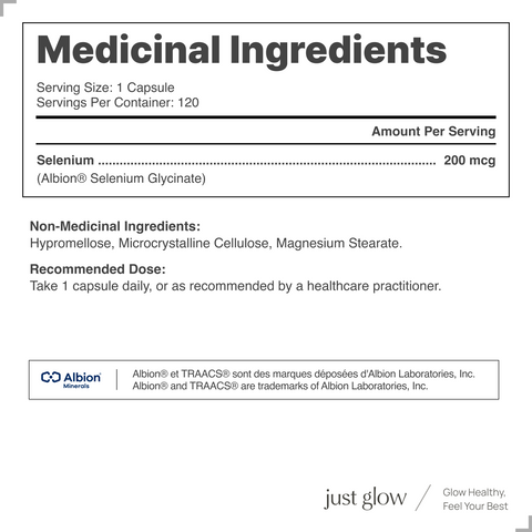 Albion® Selenium Glycinate 200mcg 120 Capsules