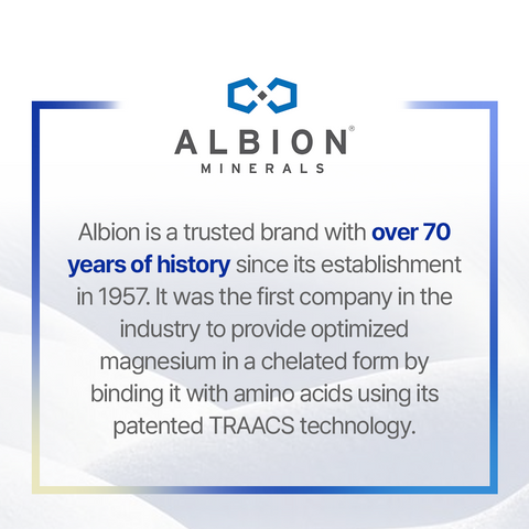 Albion® 마그네슘 비시글리시네이트 300mg