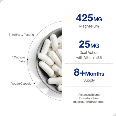 Magnesium + Vitamin B6