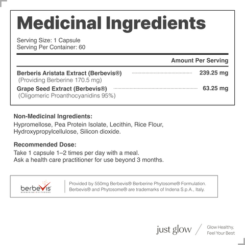 Berberine Advanced 60 Capsules