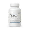 Just Glow Nicotinamide Riboside NR 300 mg supplement, 60 capsules for cellular energy support, displayed on a clean white background.
